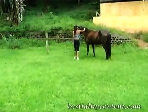 18 Teen fuck horse - Bestiality Horse Sheila 1