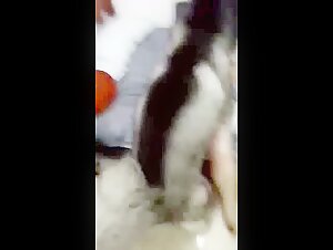 Nice chinese girl humped by dog